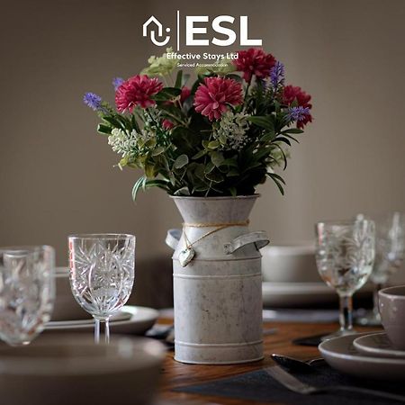 Comfy Modern 2 Bedroom Duplex Apartment With Sun Terrace Shrewsbury Eksteriør bilde