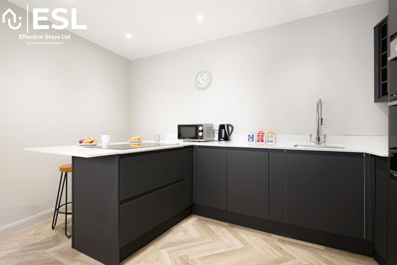 Comfy Modern 2 Bedroom Duplex Apartment With Sun Terrace Shrewsbury Eksteriør bilde