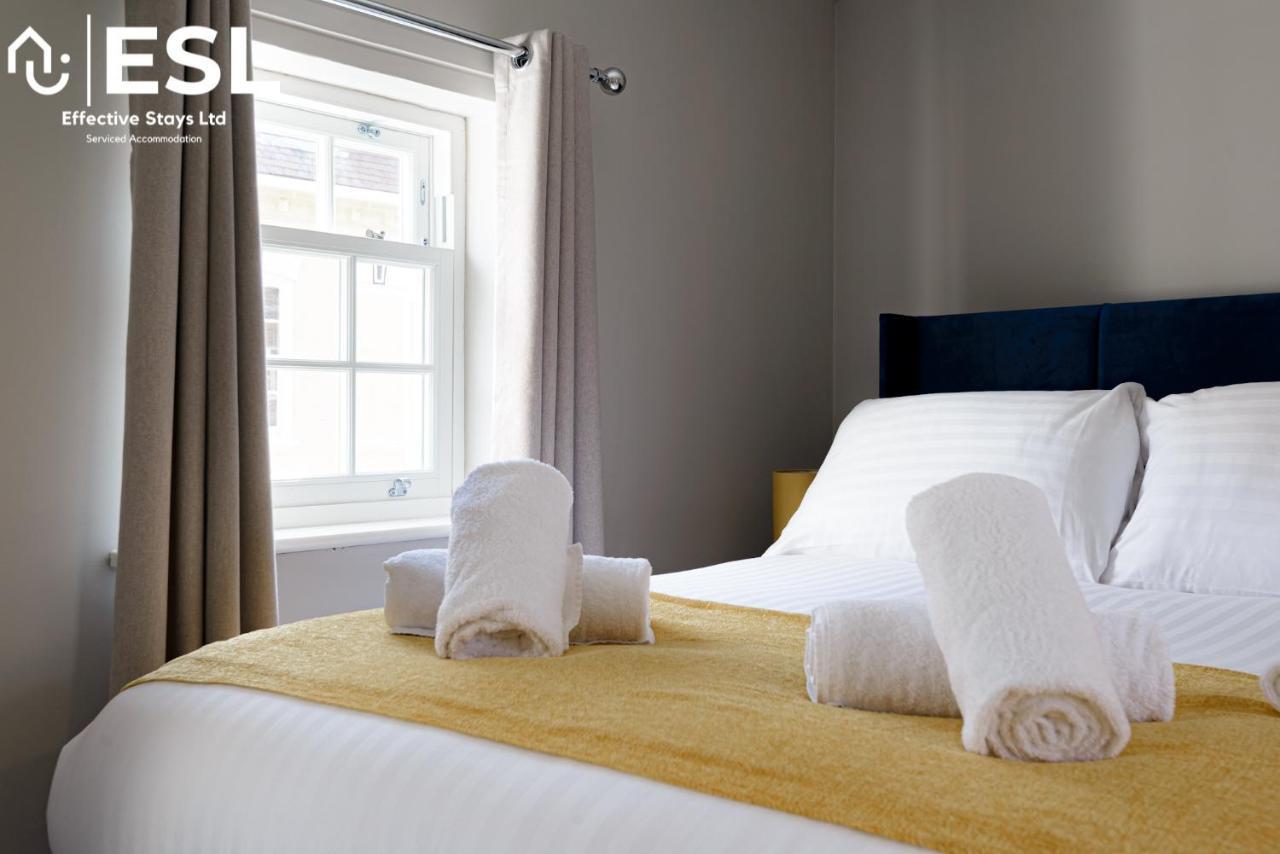 Comfy Modern 2 Bedroom Duplex Apartment With Sun Terrace Shrewsbury Eksteriør bilde