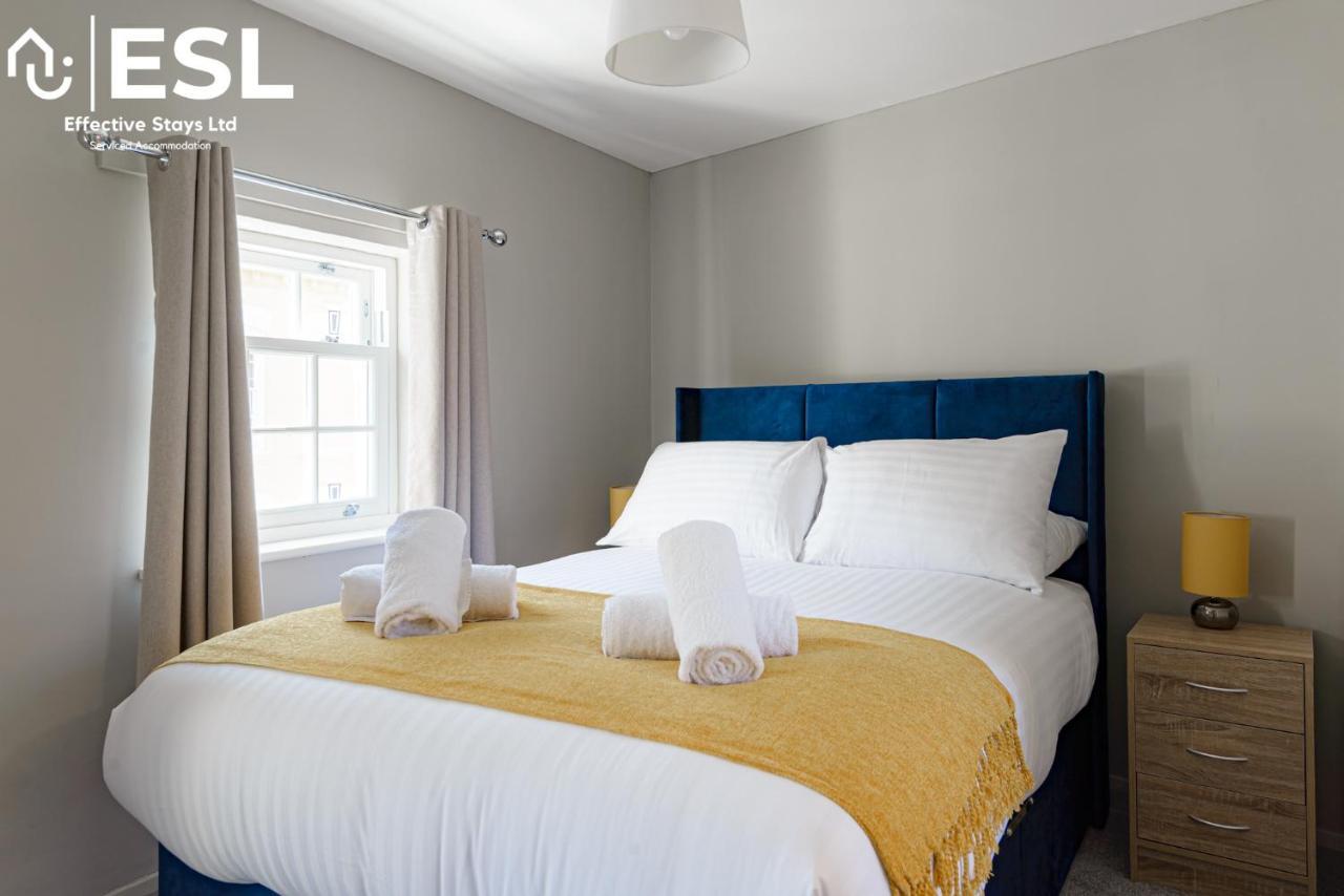 Comfy Modern 2 Bedroom Duplex Apartment With Sun Terrace Shrewsbury Eksteriør bilde