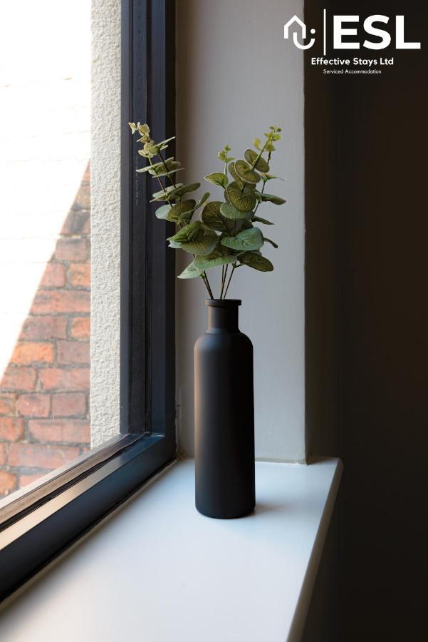 Comfy Modern 2 Bedroom Duplex Apartment With Sun Terrace Shrewsbury Eksteriør bilde