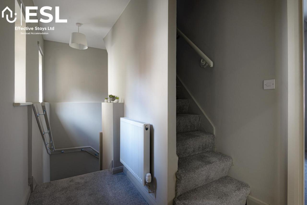 Comfy Modern 2 Bedroom Duplex Apartment With Sun Terrace Shrewsbury Eksteriør bilde