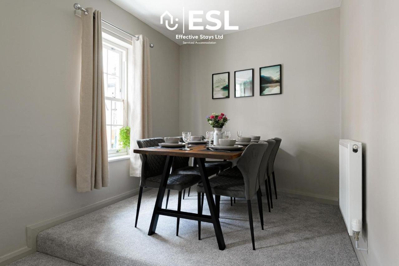 Comfy Modern 2 Bedroom Duplex Apartment With Sun Terrace Shrewsbury Eksteriør bilde