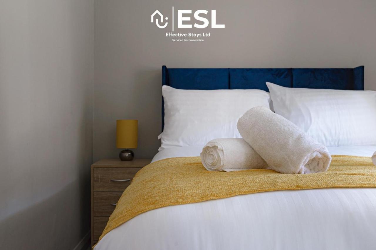 Comfy Modern 2 Bedroom Duplex Apartment With Sun Terrace Shrewsbury Eksteriør bilde
