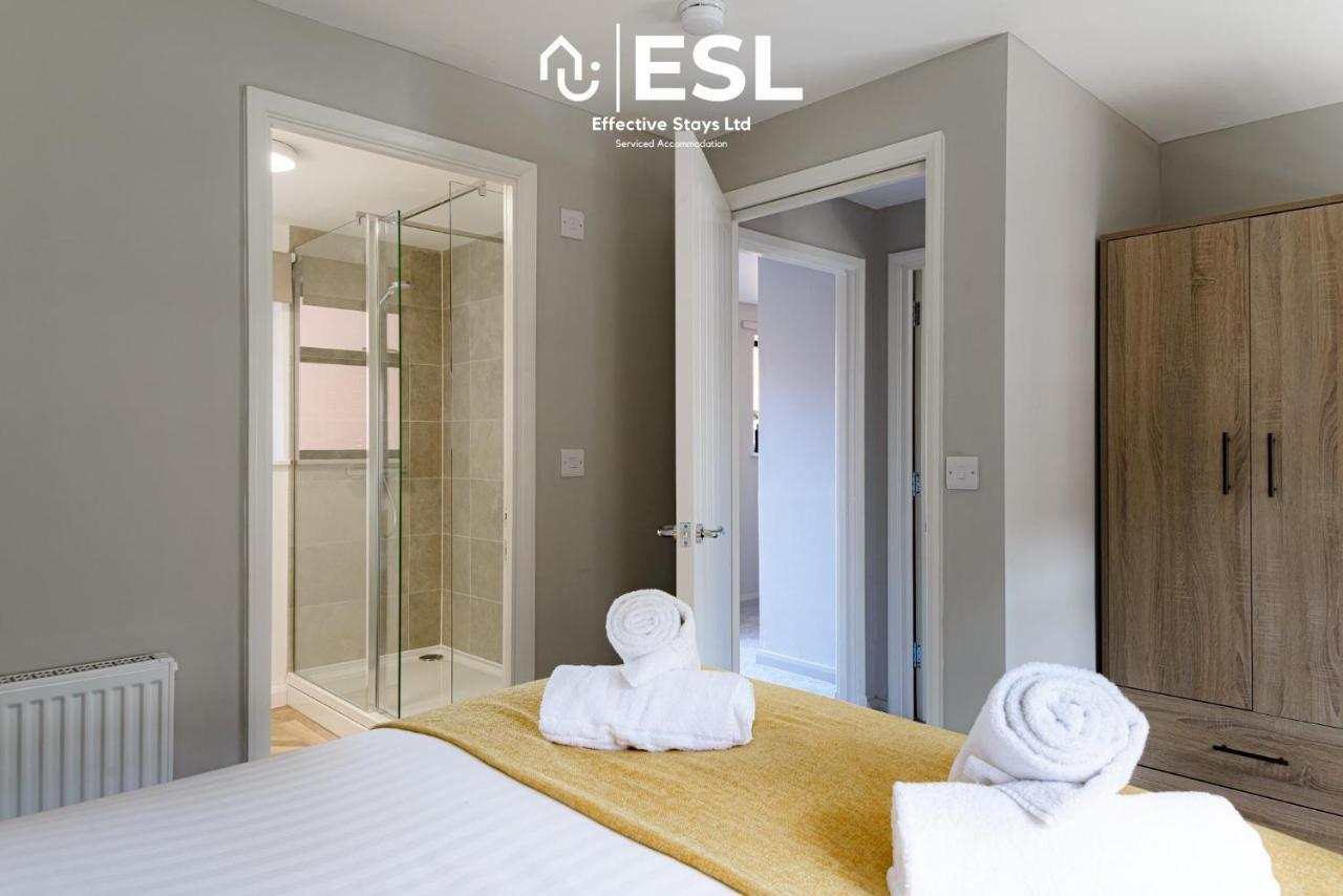 Comfy Modern 2 Bedroom Duplex Apartment With Sun Terrace Shrewsbury Eksteriør bilde