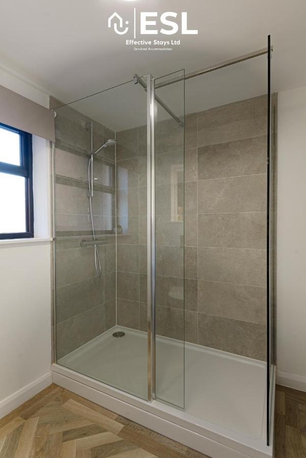 Comfy Modern 2 Bedroom Duplex Apartment With Sun Terrace Shrewsbury Eksteriør bilde