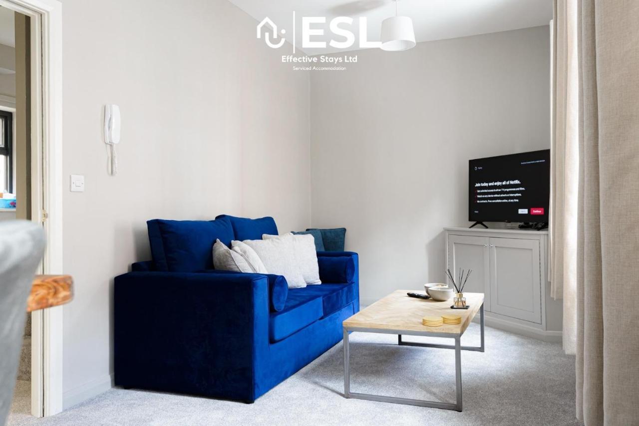 Comfy Modern 2 Bedroom Duplex Apartment With Sun Terrace Shrewsbury Eksteriør bilde